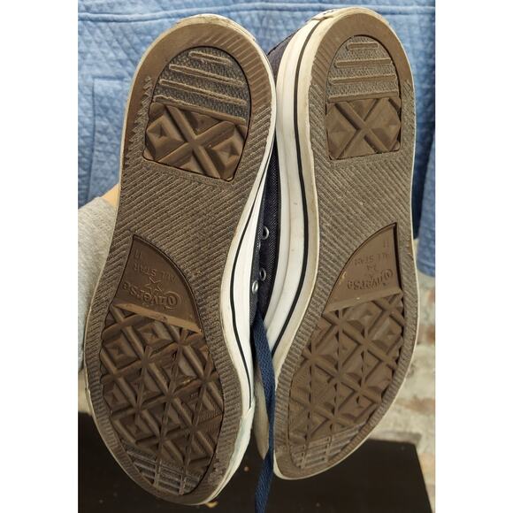 Converse Chuck Taylor All Star Mid Denim Blue Mens Sz 11 Shoes Sneakers - Picture 5 of 7